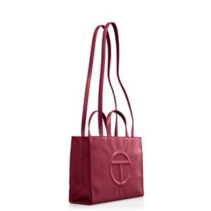 TELFAR medium shopper OXBLOOD